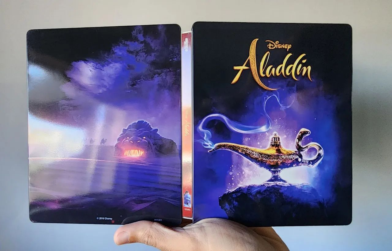 Blu-ray Steelbook Alladin 2019 - Foto 3