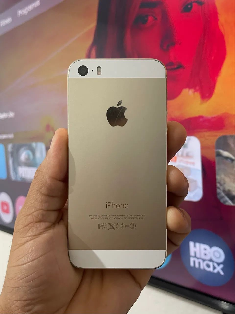iPhone 5S Gold 64GB - Funcionando Perfeitamente - Foto 5