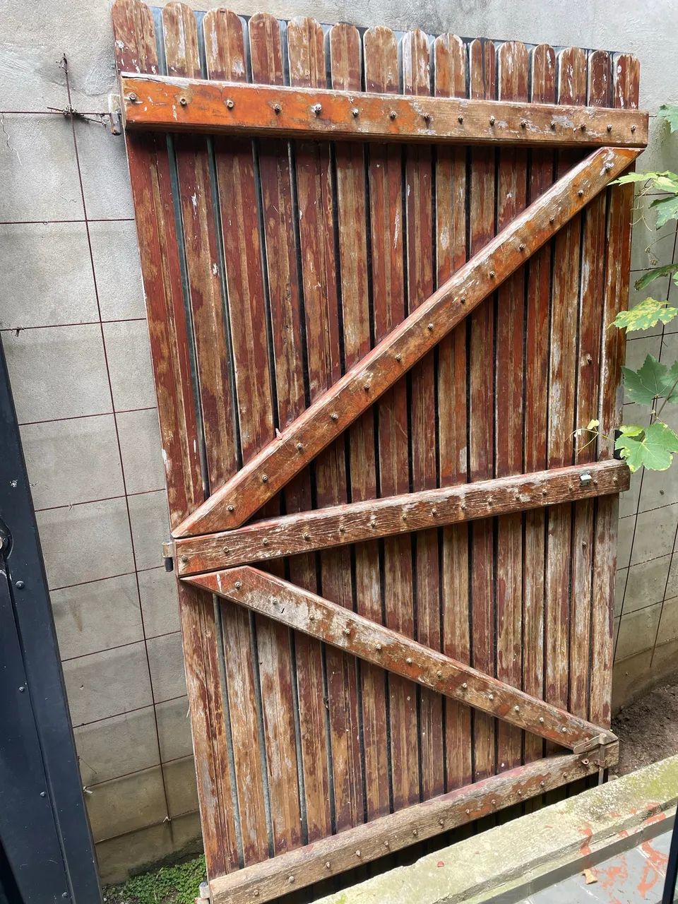 Portão de madeira  - Foto 2