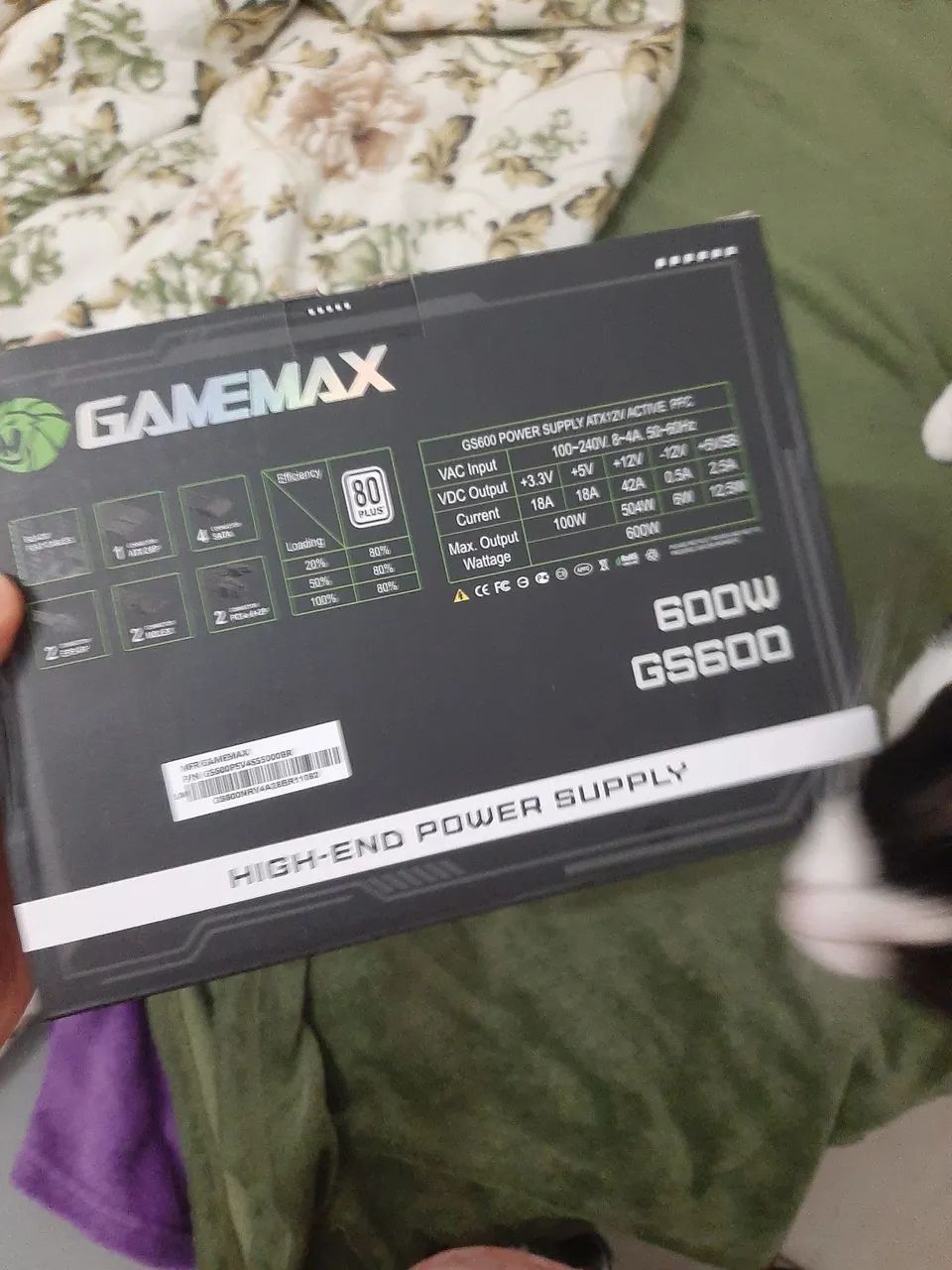 Fonte Gamemax 600GS - Foto 2
