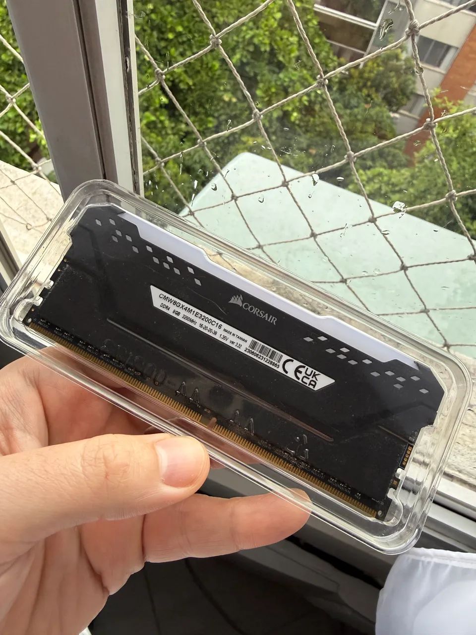 Memória ram ddr4 corsair vengeance rgb 8gb 1x8gb 3200 3200mhz - Foto 2