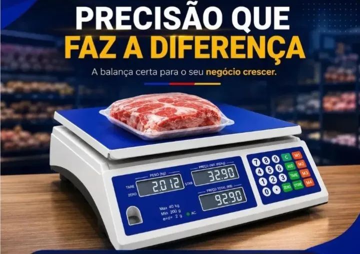 Balança digital 40 kilos. Nova zerada de fábrica  - Foto 2