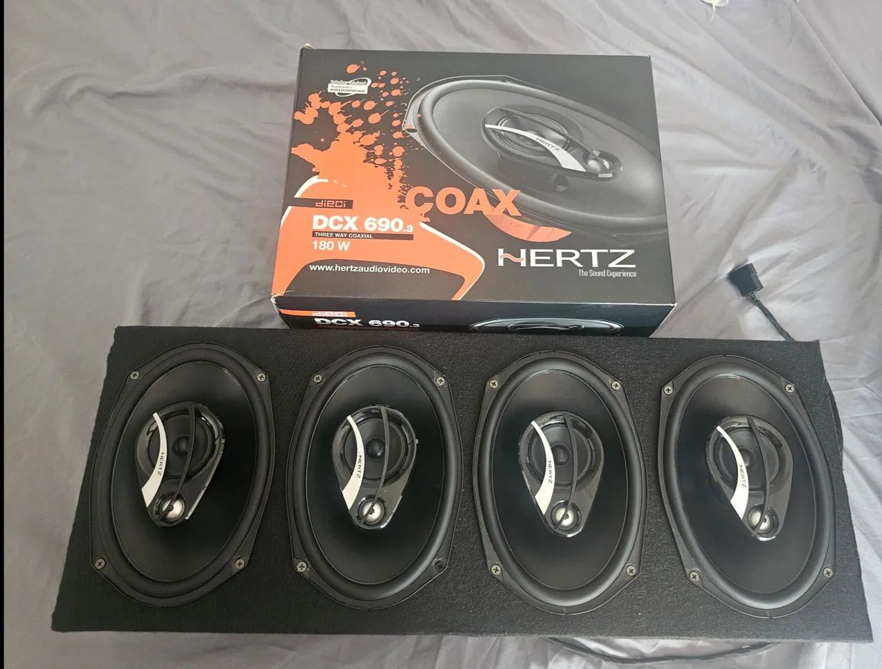 6x9 180W Hertz DCX690.3 - Aparelhos de Som - Centro, Ponta Grossa