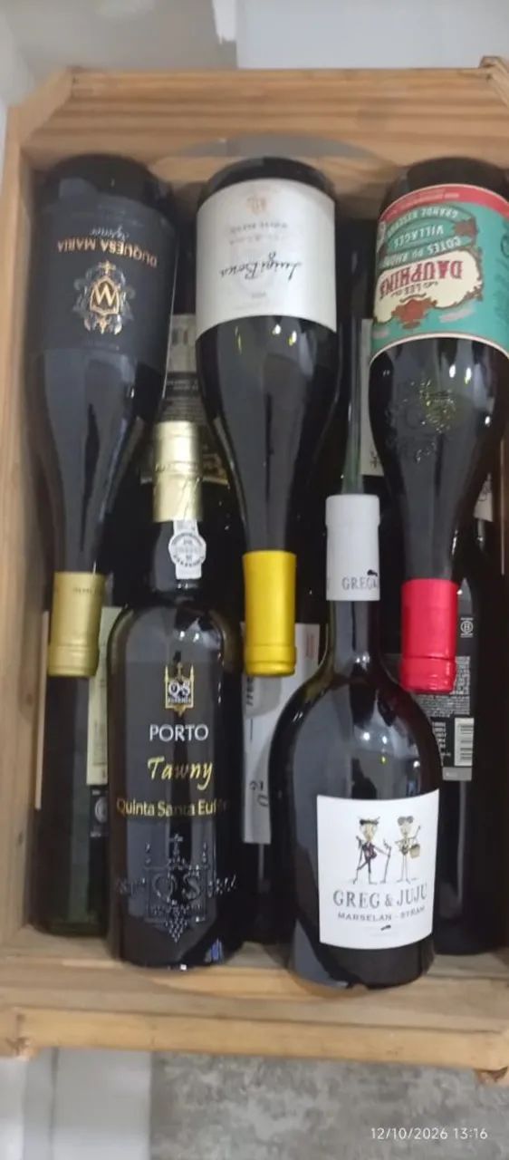 Vendo lote de  vinhos com 30% de DESCONTO 