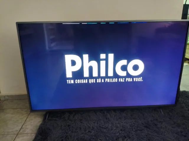 TV Philco 55 polegadas com detalhe