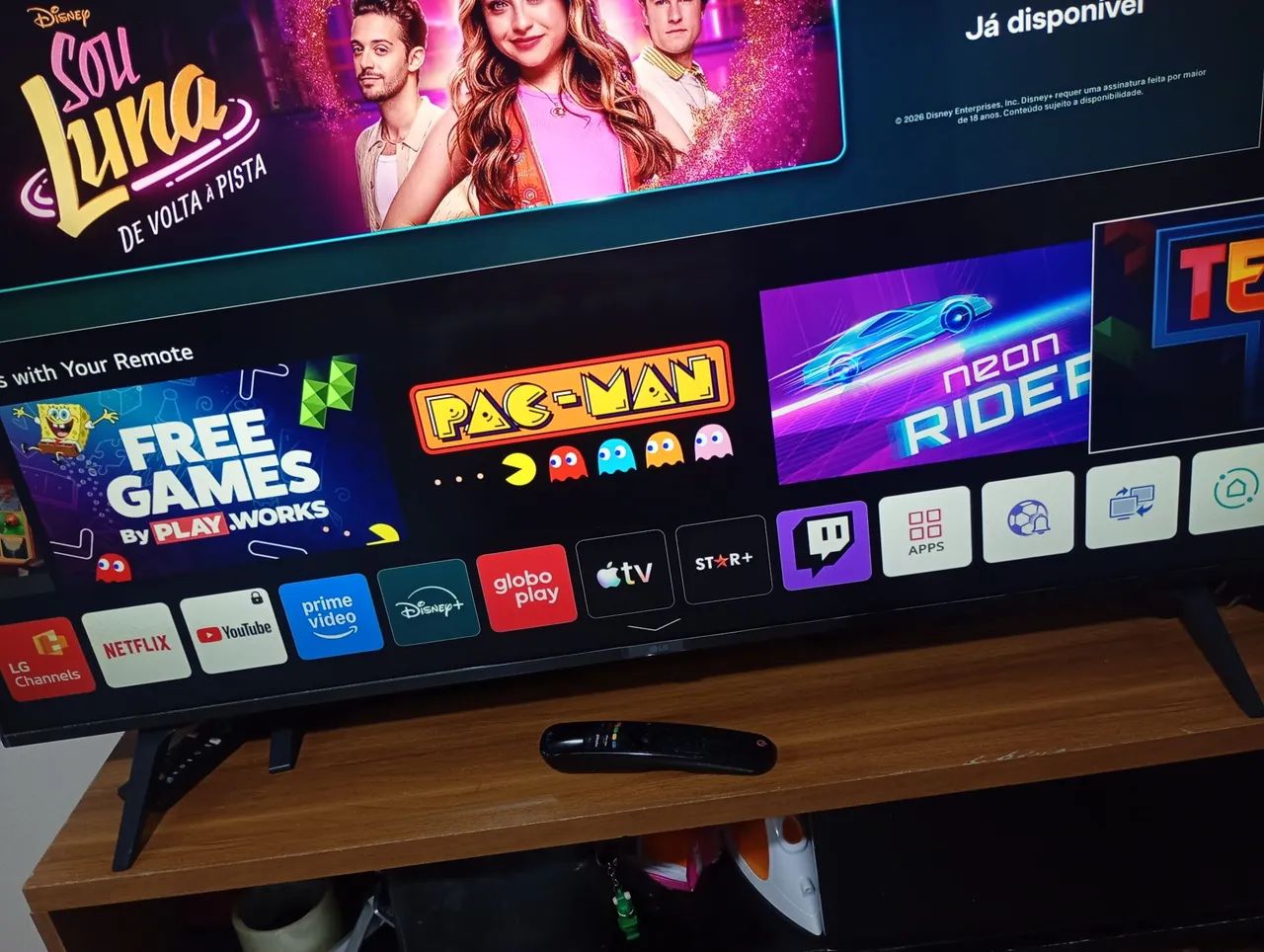 Tv smart LG 50 polegadas 4k perfeito estado  - Foto 3