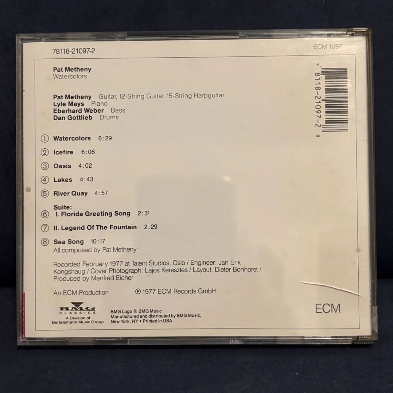CD Pat Metheny - Watercolors - Foto 2