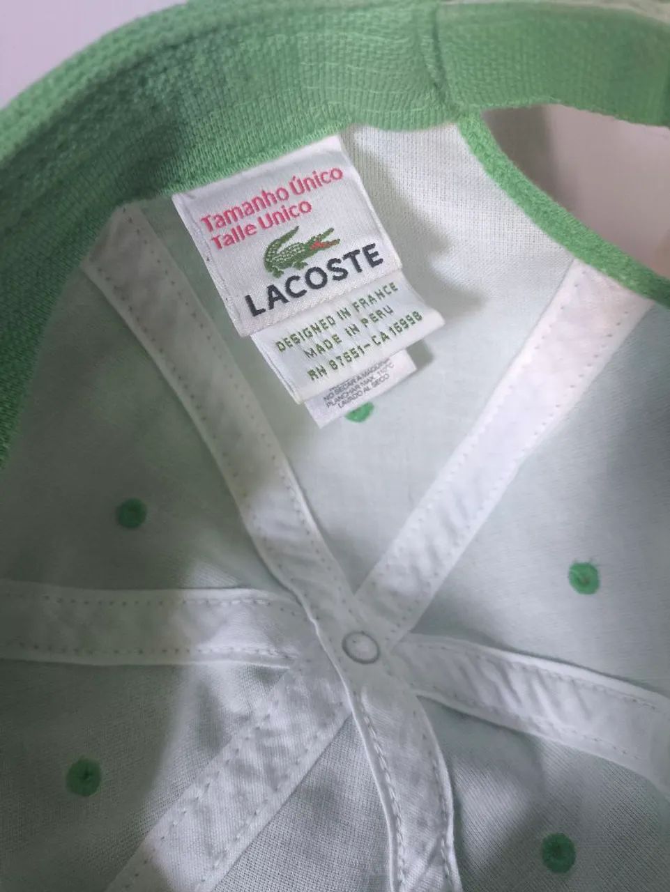 Boné Lacoste Original  - Foto 3