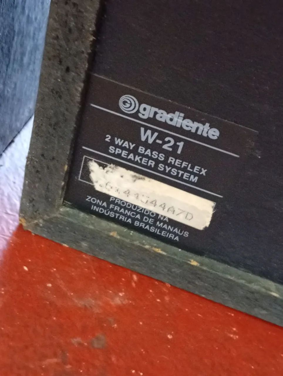 par de caixas de som vintage Gradiente Model W-21 - Foto 5