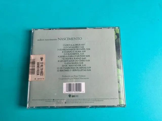 Cd Milton Nascimento - Nascimento - 1997 - Foto 2