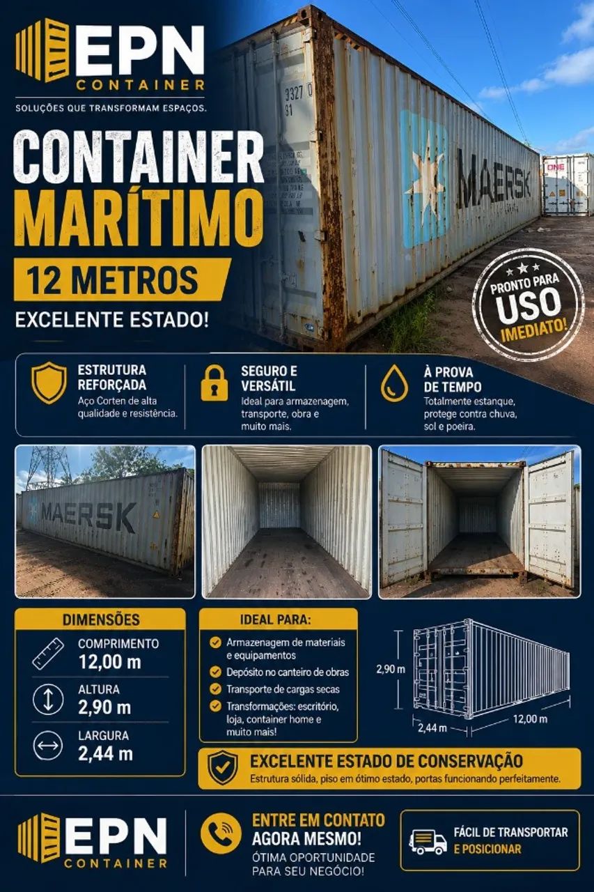 Container Mritimo & Modulado