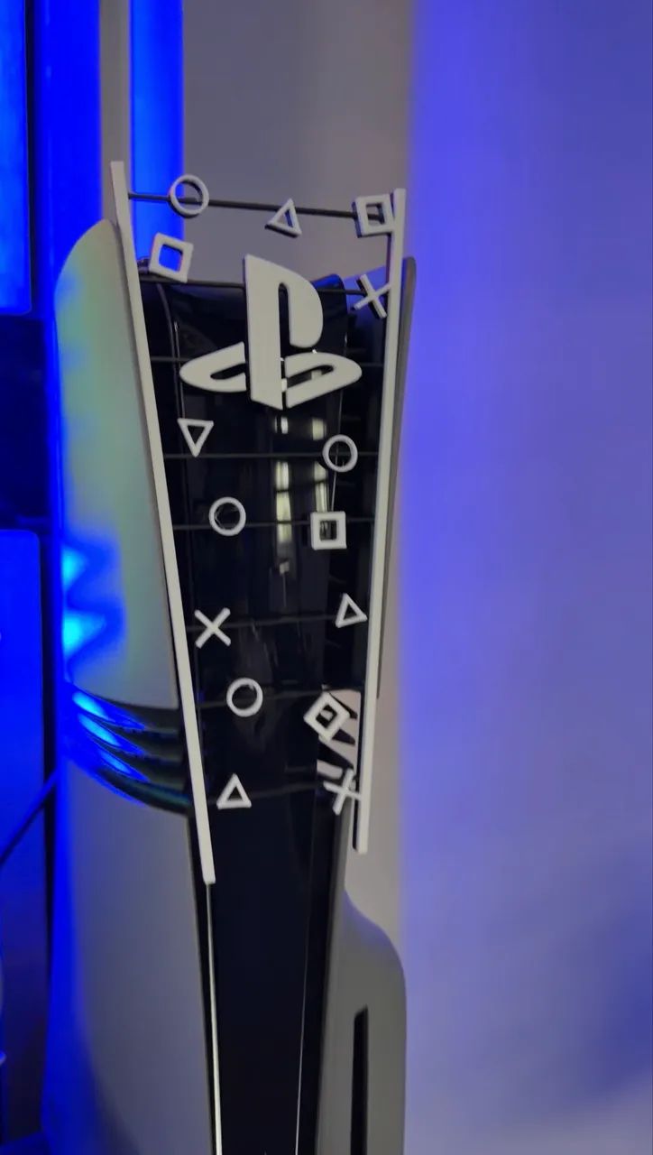 Placa frontal logo PlayStation 5 