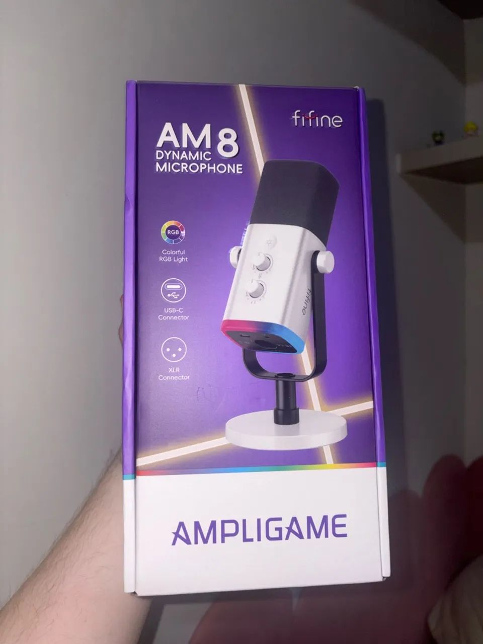 MICROFONE FIFINE AM8 RGB  - Foto 5