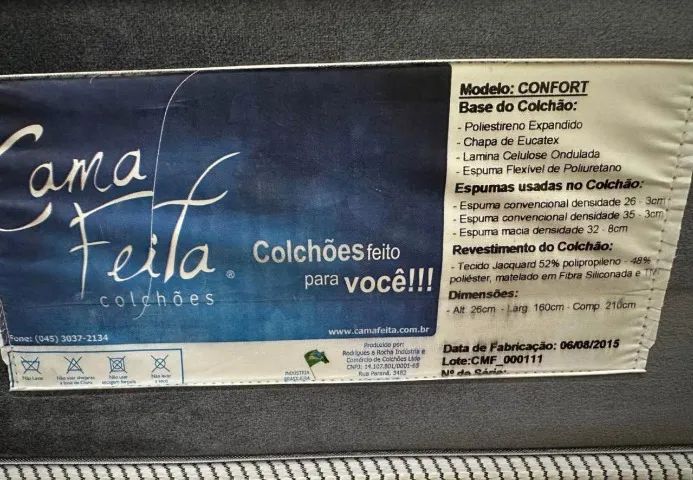 Cama de madeira maciça  - Foto 2
