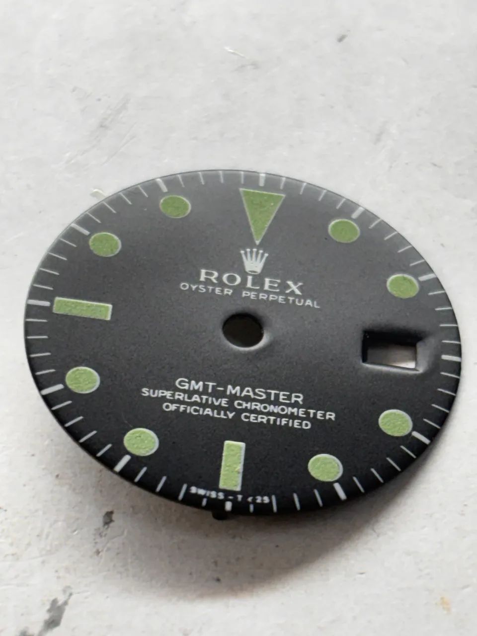 Mostrador Rolex GMT Master 1675 