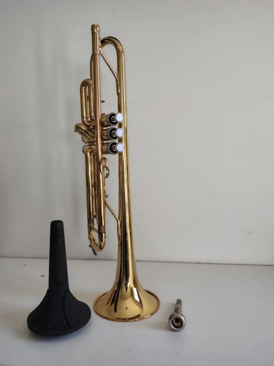Trompete Yamaha YTR 2335 original japonês - Instrumentos musicais