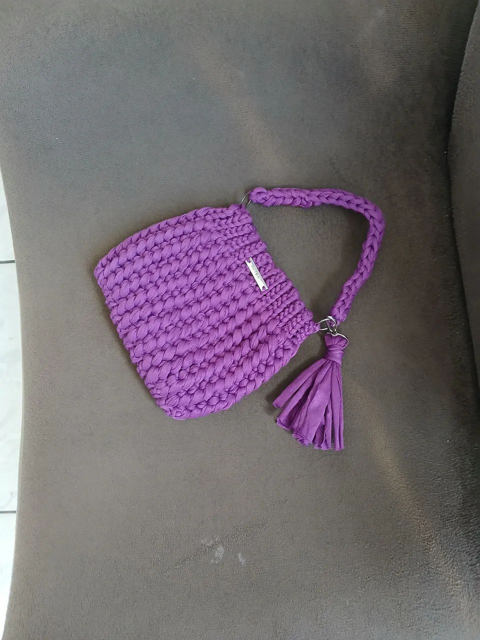 Bolsa de crochê  - Foto 4