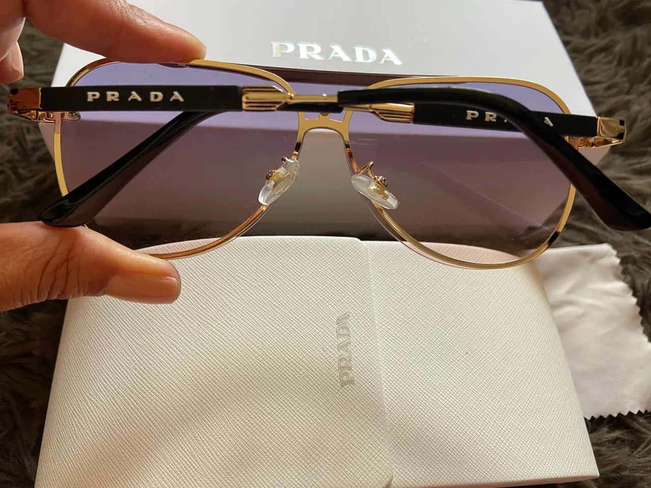 Oculos prada aviador - Foto 3