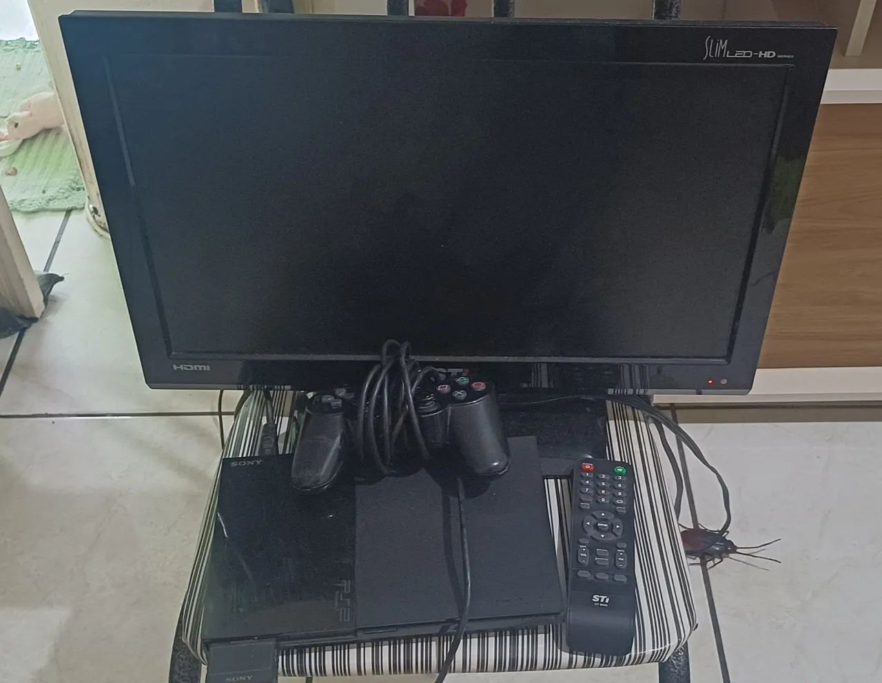 Ps2 com monitor 19 polegadas