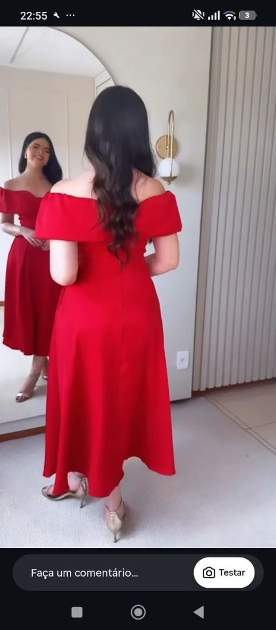 Vestido Vermelho - Foto 2