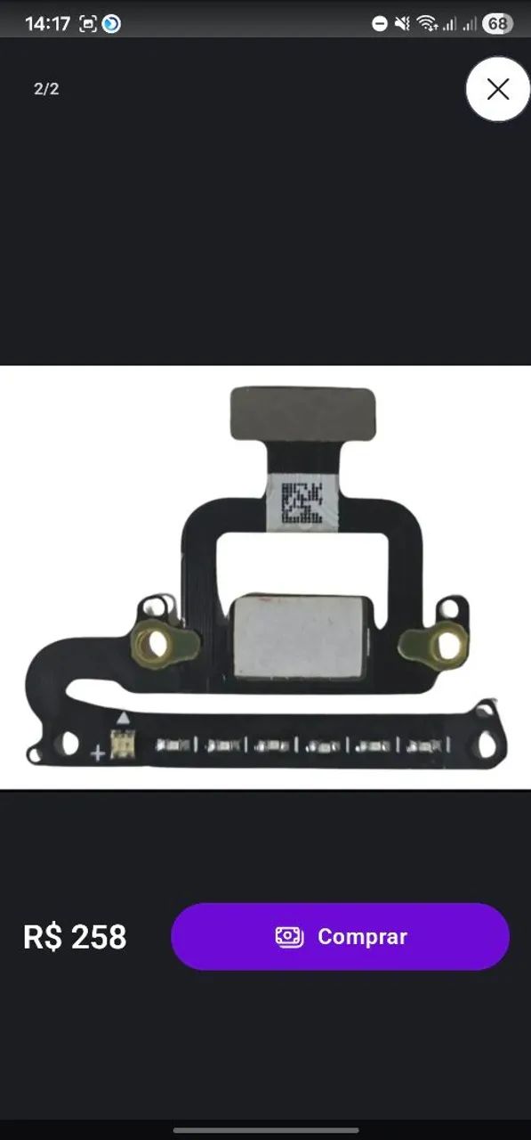 Flat sensor TOF DJI FLIP 
