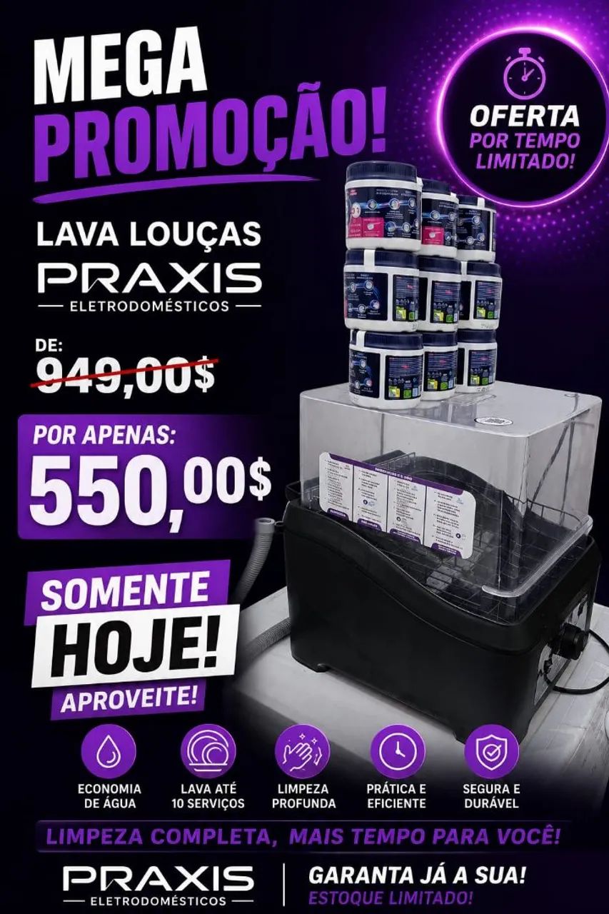Mini-lava louças 