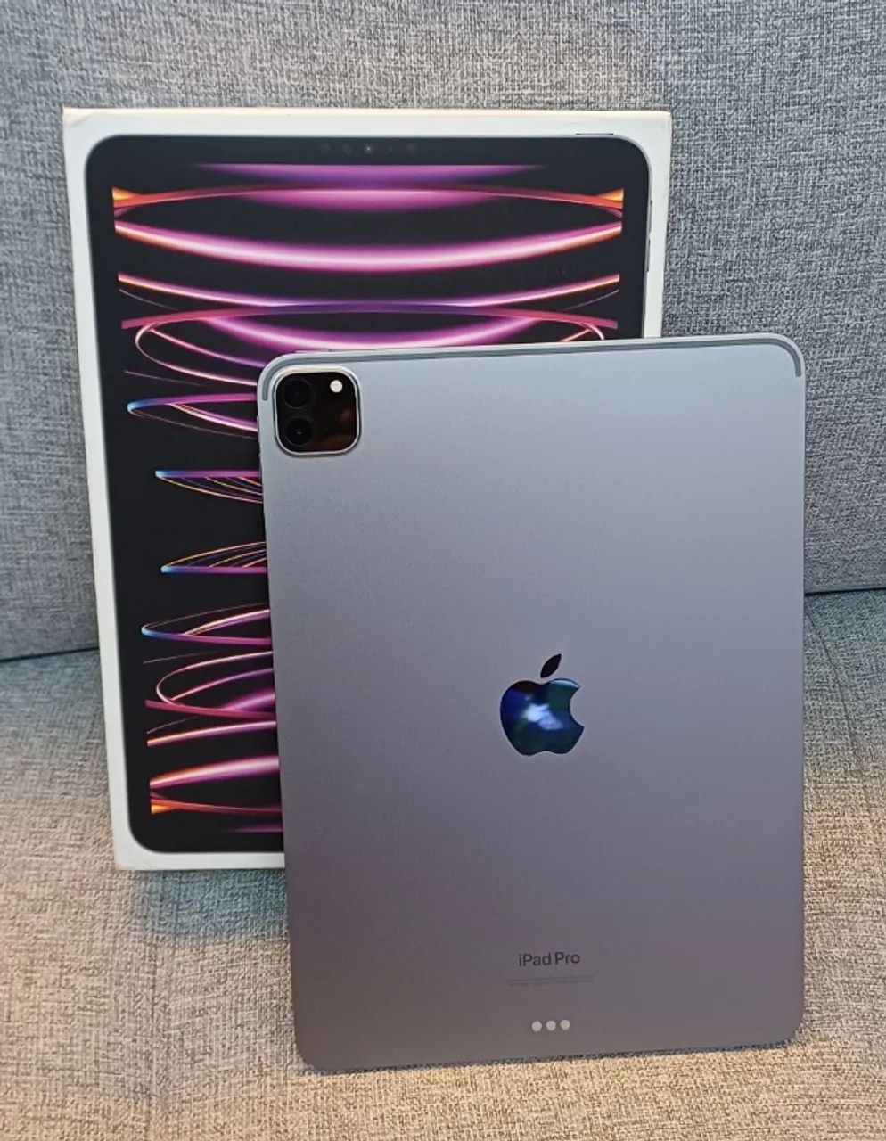 iPad Pro 11 M2 256gb Perfeito Troco - Foto 2