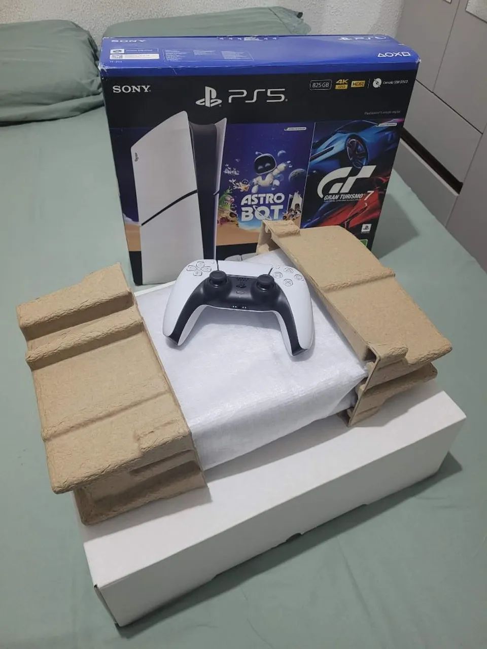 PS5 SLIM ZERO NA CAIXA! - Foto 2