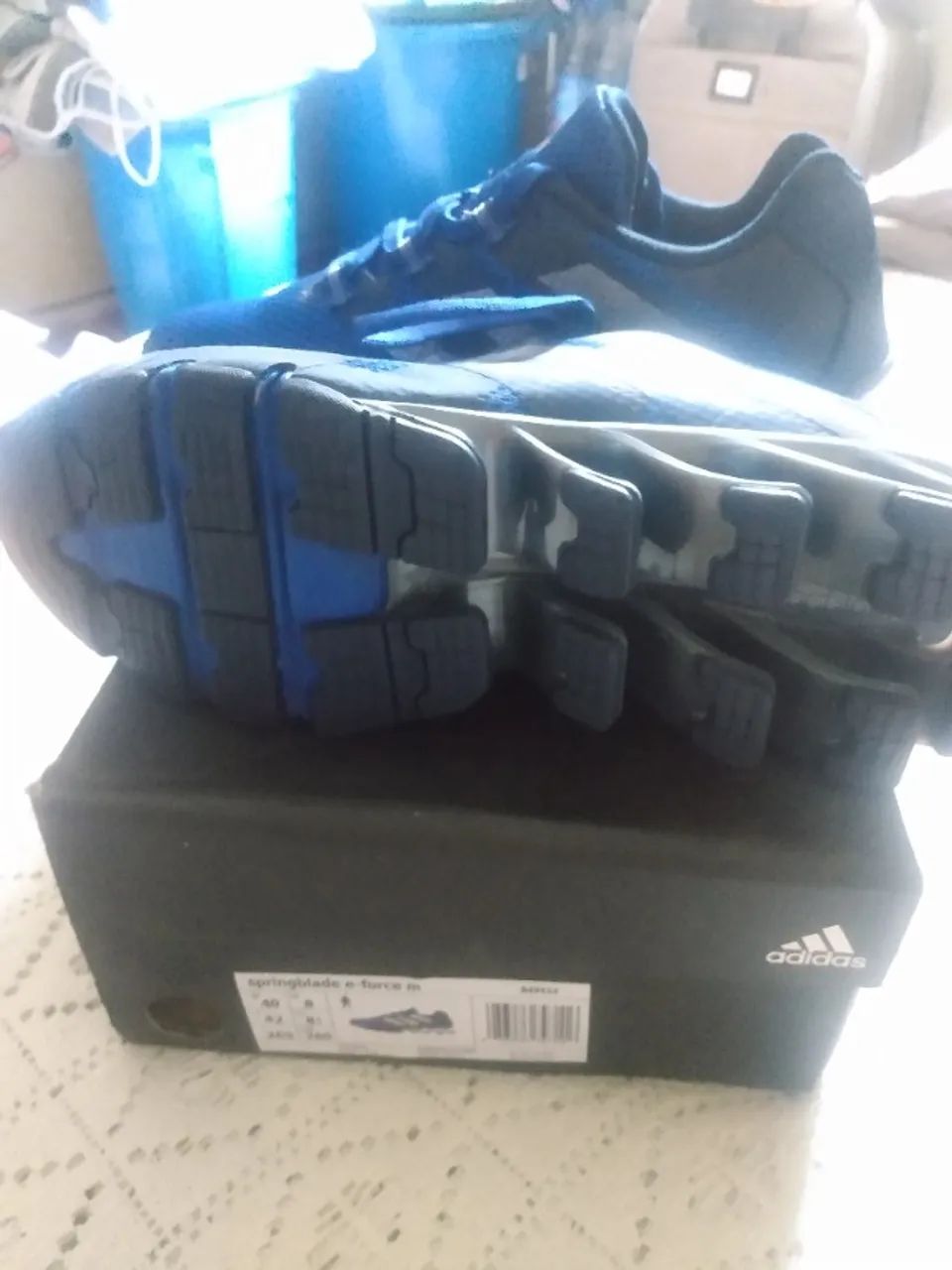 Tênis Adidas Springblade Azul - Foto 2