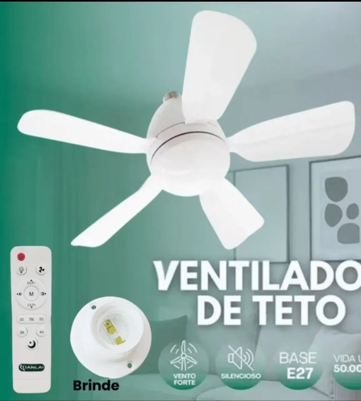 Ventilador de teto 
