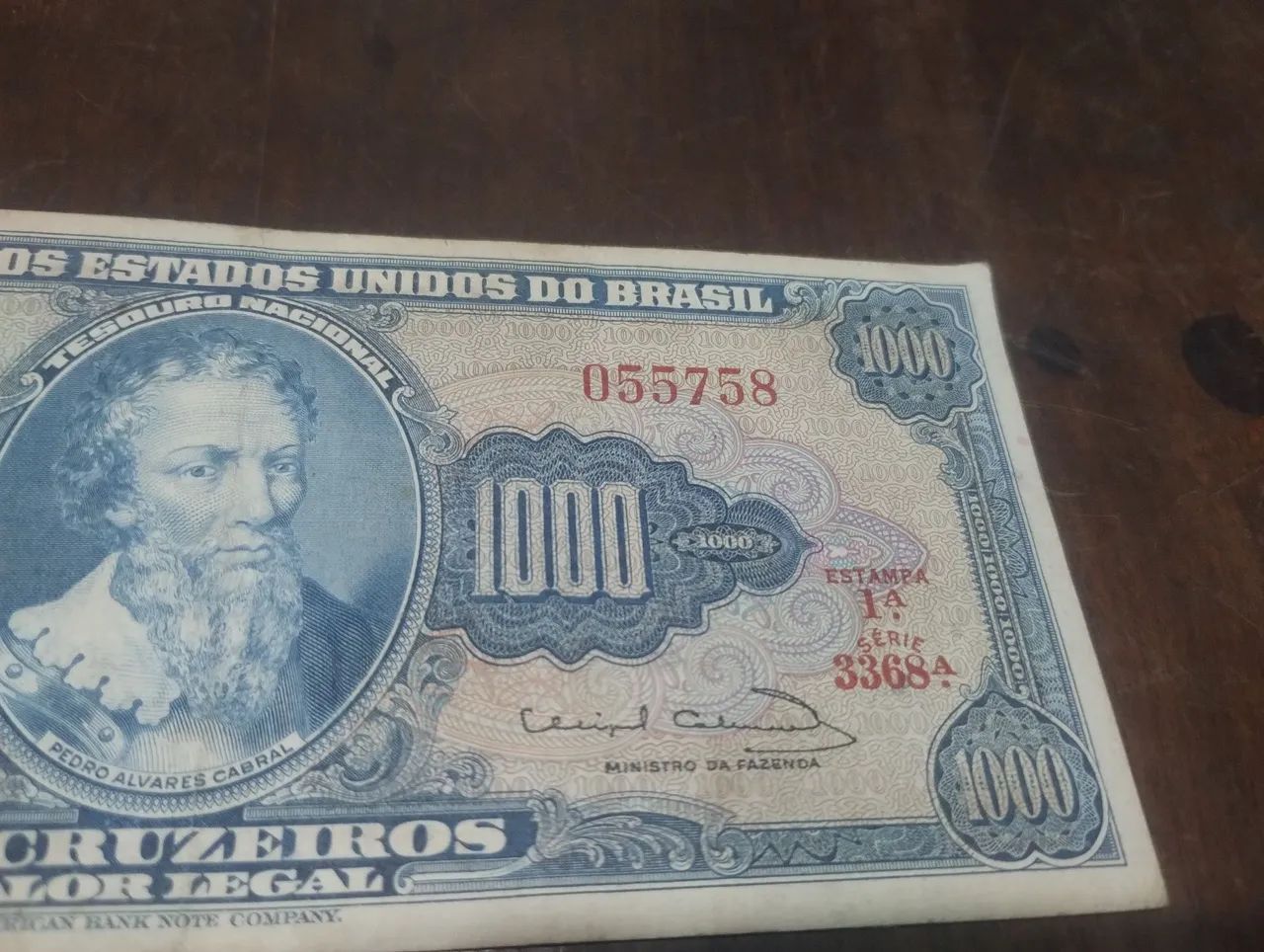 Nota antiga cruzeiro  - Foto 3