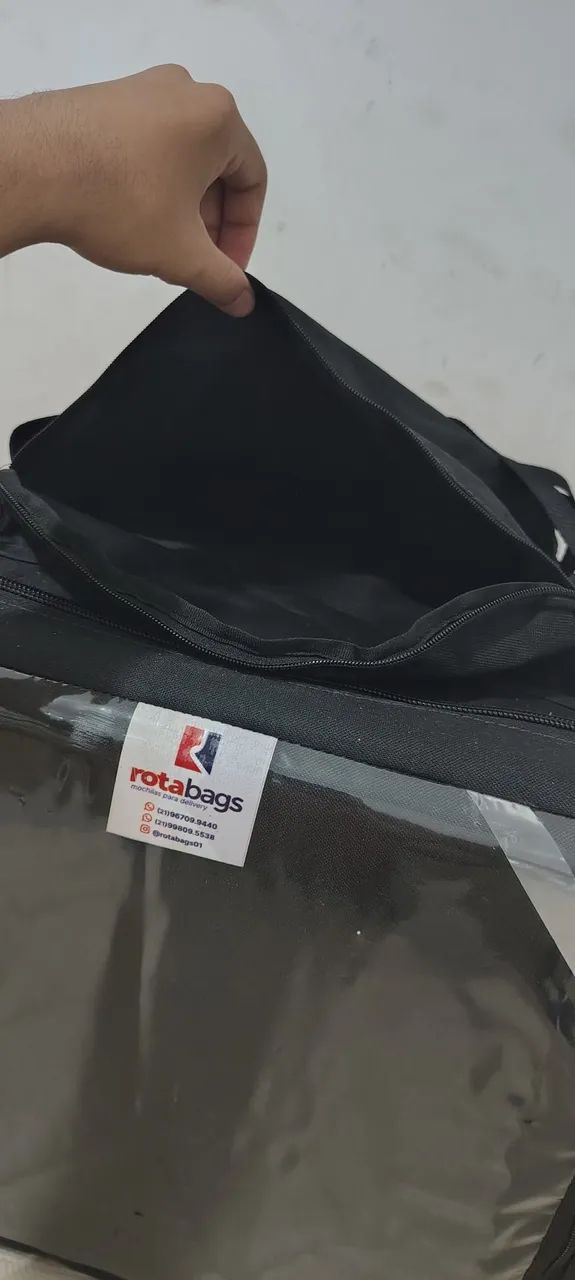 Bag para entregas, para sair logo, usada apenas por 1 mês - Foto 6
