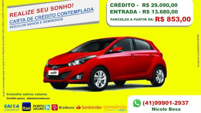 Adquira seu carro com a carta de crédito contemplada