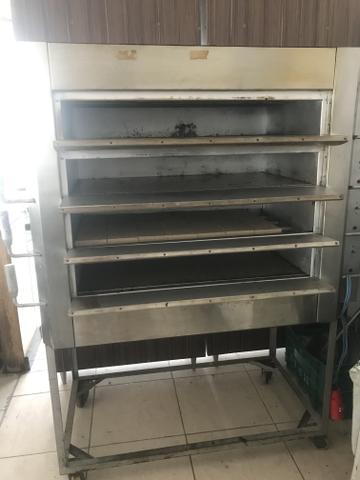 Forno de pizza 4 câmaras