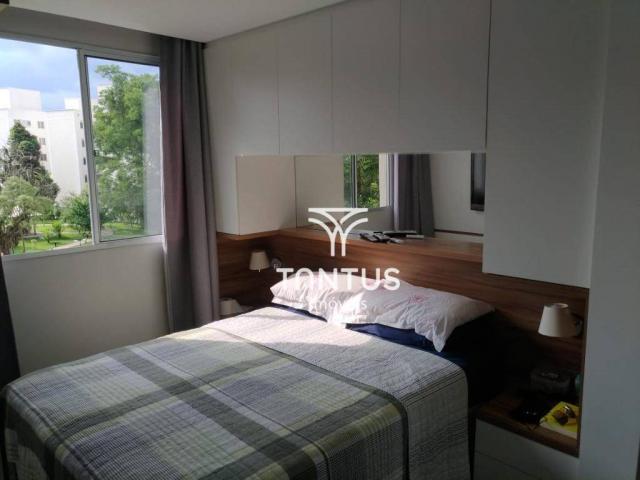 Apartamento com 2 dormitórios à venda, 50 m² por r$ 240.000 - pinheirinho - curitiba/pr - Foto 11