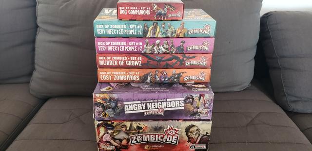 Zombicide + 5 expansões