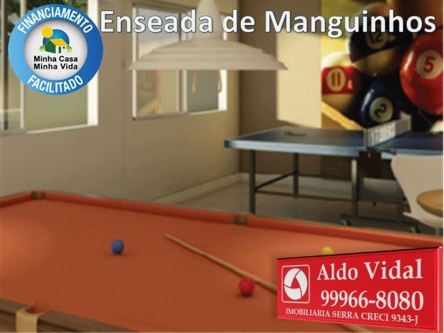 ARV36- Apartamento 2 quartos com suíte e varanda, Manguinhos Serra. - Foto 3
