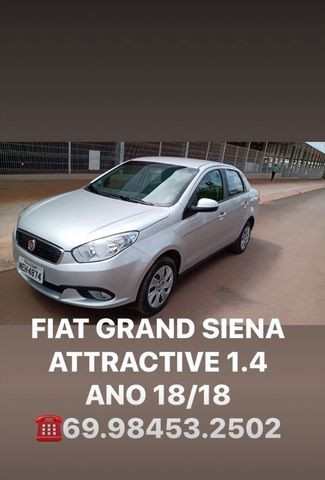 FIAT GRAND SIENA ATTRACTIVE 1.4 Ano 18/18 - Foto 7