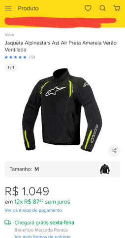 jaqueta alpinestar ast air