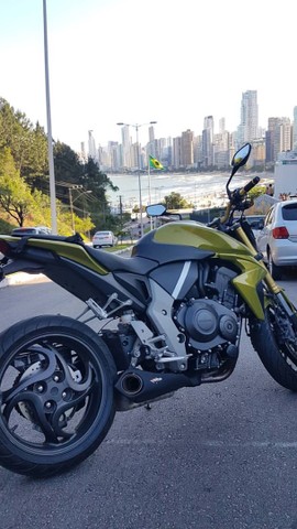 CB1000R 2012 ABS VERDE COM BAIXA KM