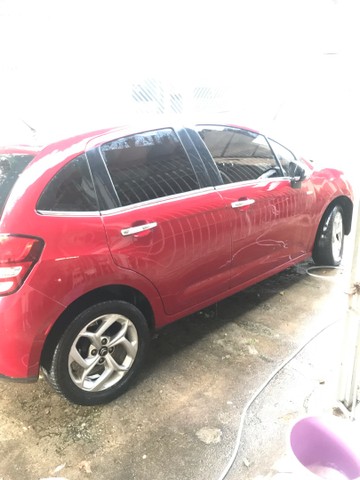 CITROEN C3 EXCLUSIVE 1.6 AT VTI 120A VERMELHO