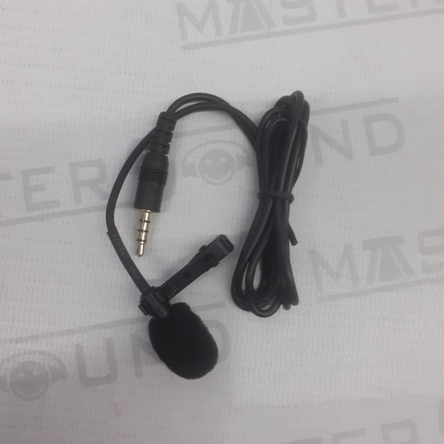 Microfone  de lapela, com plug p2. Novo. - Foto 2