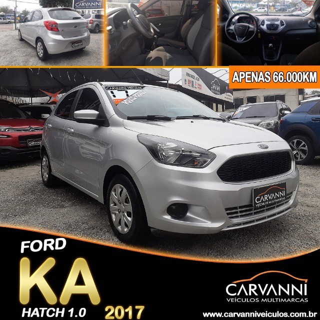 FORD KA SE 1.0 2017 COMPLETO