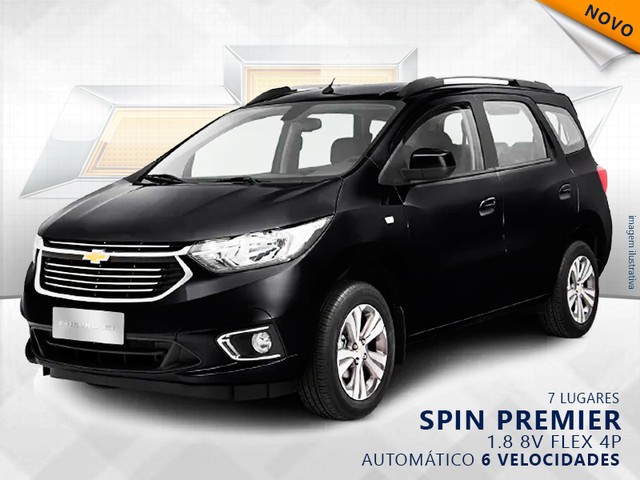 CHEVROLET SPIN PREMIER 07 LUGARES FLEX AUTOMATICA 0KM