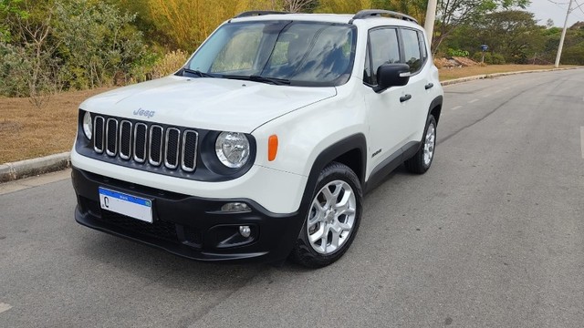 JEEP RENEGADE SPORT 2019 AUT 4X2 FLEX POUCO RODADO, PNEUS NOVOS.