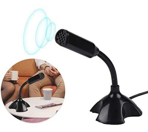 MICROFONE DE MESA PARA PC / NOTEBOOK / USB 