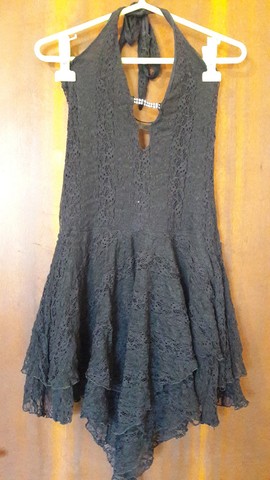 Vestido De Renda Com Forro - Tamanho P - Marca Katraca - Foto 4
