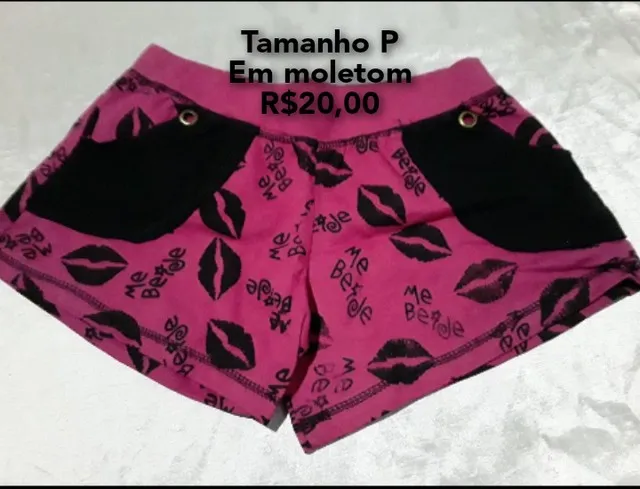 Shorts feminino tamanho P ,M e G conforto e qualidade