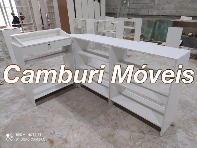 BALCÃO CAIXA VITRINE BALCÃO EXPOSITOR - NOVO - ENTREGA RÁPIDA  - Foto 3