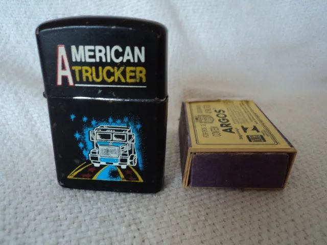 Isqueiro Zippo, Vintage, American Trucker (Item para colecionador) - Foto 3